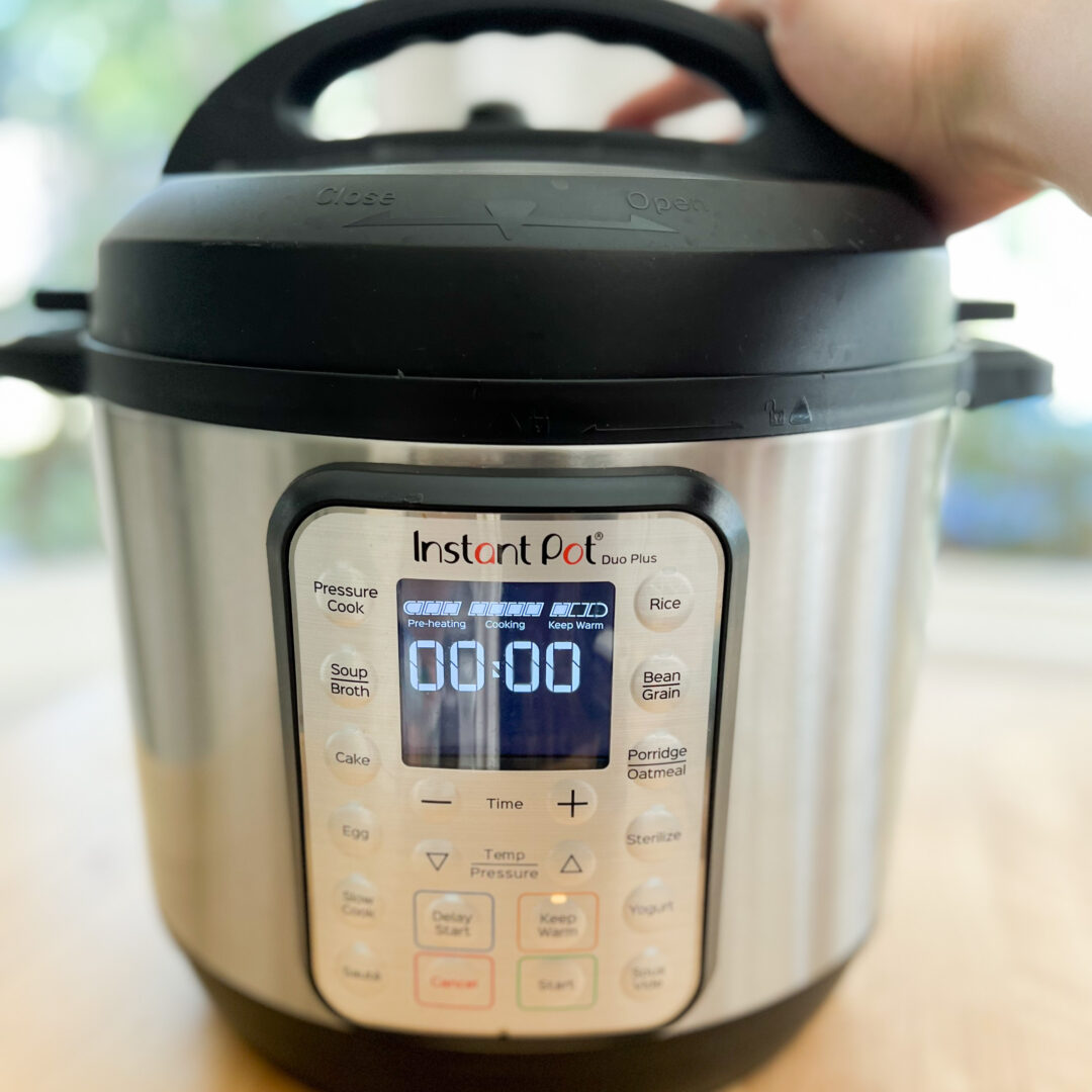 Instant Pot reading zero to quick release.